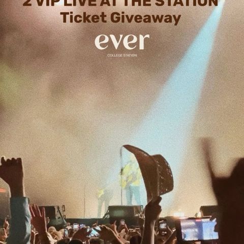 CLOSED 🚨

Live at the Station, but make it VIP 🤝

we’re giving away 2 VIP tickets to Live at the Station at Aggie Park:

how to enter? 👇

⭐ like this post
⭐ follow @evercollegestation
⭐ tag who you’re bringing (unlimited comments, unlimited entries)

BONUS: tour with us this week for 25 extra entries 🤠

giveaway ends 9/29. good luck, Ags!